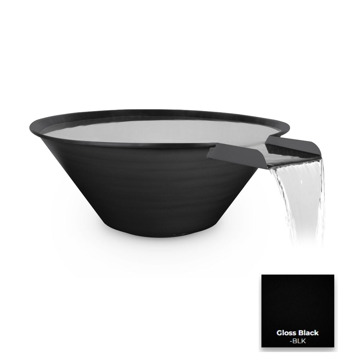 Cazo Powdercoated Steel Water Bowl by The Outdoor Plus - Free Cover Included