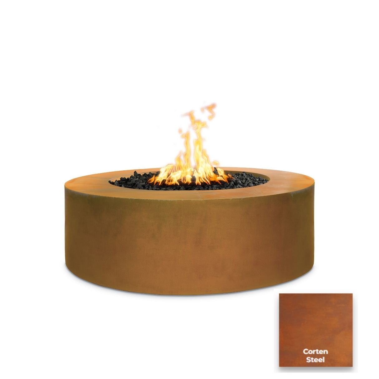 Unity Steel Fire Pit - 18" Tall by The Outdoor Plus - Free Cover Included