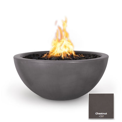 Luna Concrete Fire Pit by The Outdoor Plus - Free Cover Included