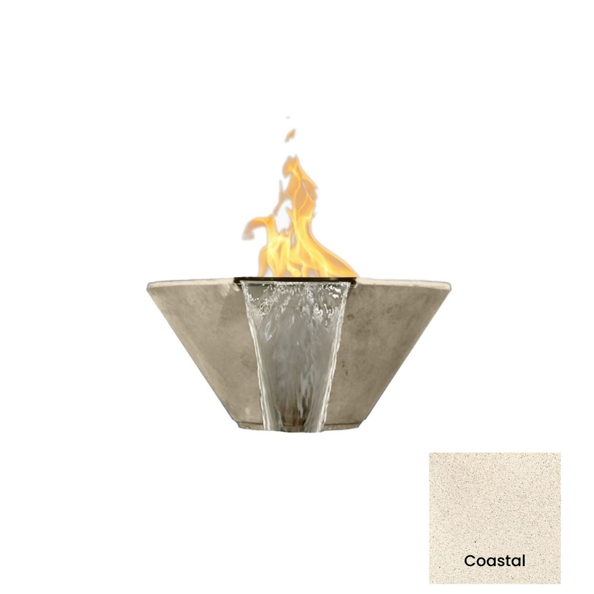 Fire & Water Bowl Verona 32" by Prism Hardscapes - Free Cover Included