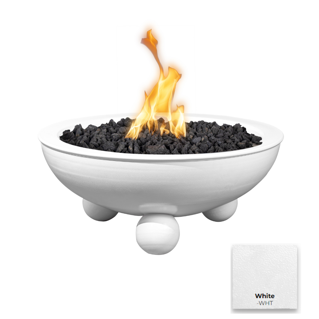 Sedona Fire Bowl with Round Legs by The Outdoor Plus - Free Cover Included