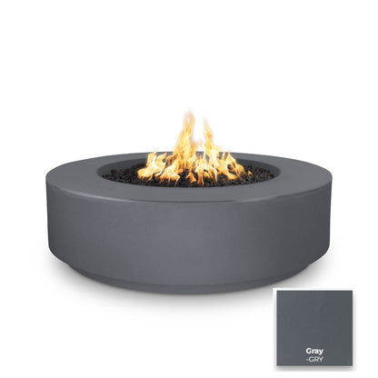 Florence Concrete 42" Fire Pit 12" Tall by The Outdoor Plus - Free Cover Included