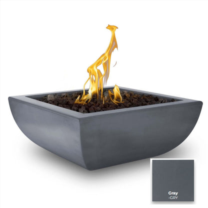 Avalon Concrete Fire Bowl by The Outdoor Plus - Free Cover Included