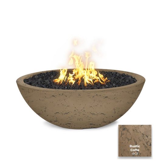 Sedona Concrete Fire Pit - Narrow Ledge by The Outdoor Plus | American Fire Features