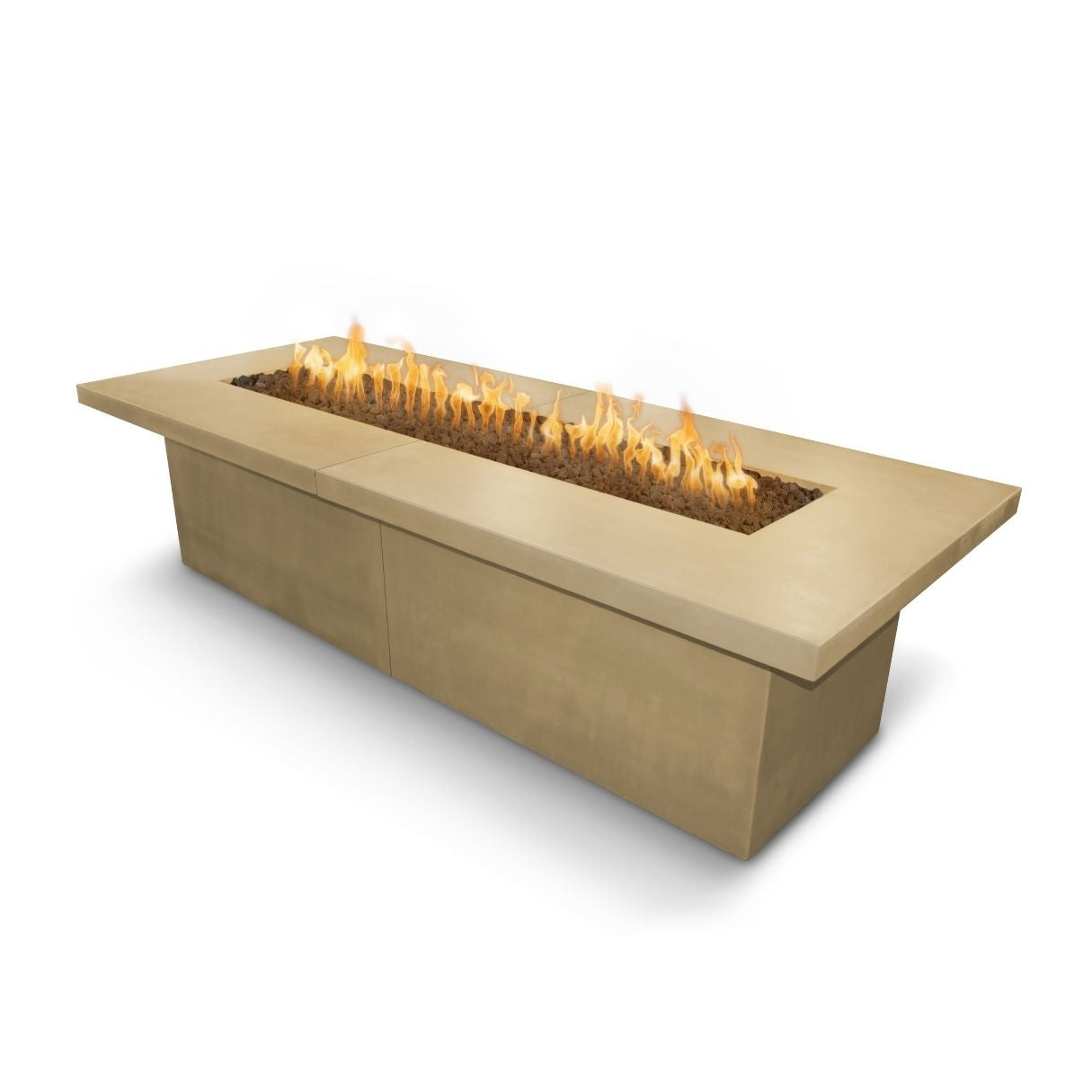 Newport Concrete Fire Table by The Outdoor Plus - Free Cover Included