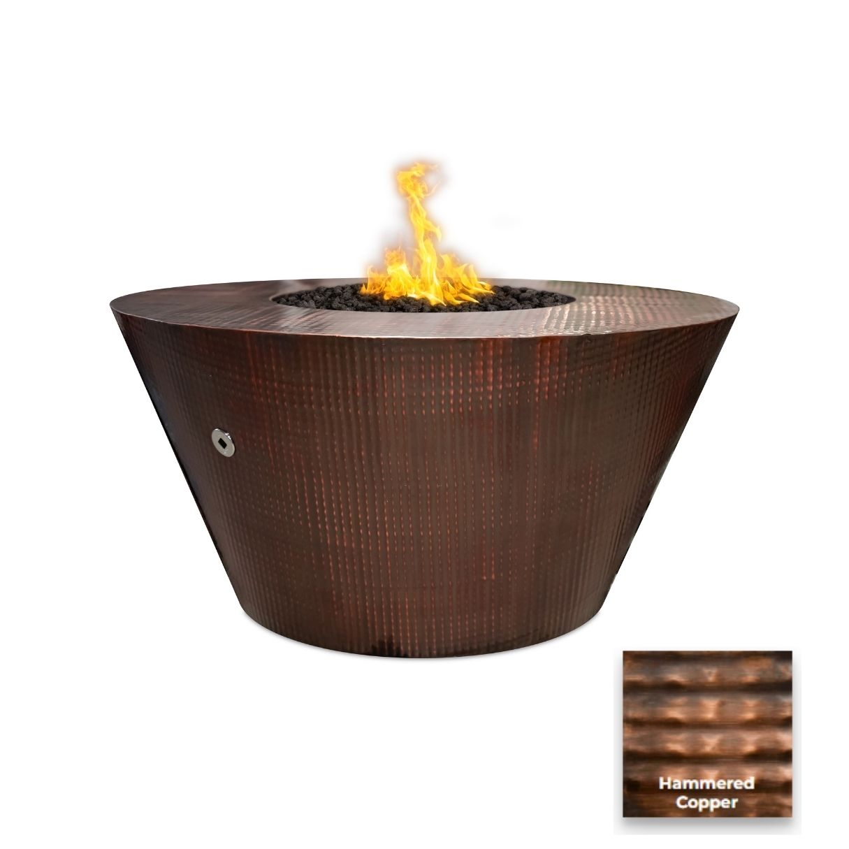 Martillo Copper Fire Pit by The Outdoor Plus - Free Cover Included