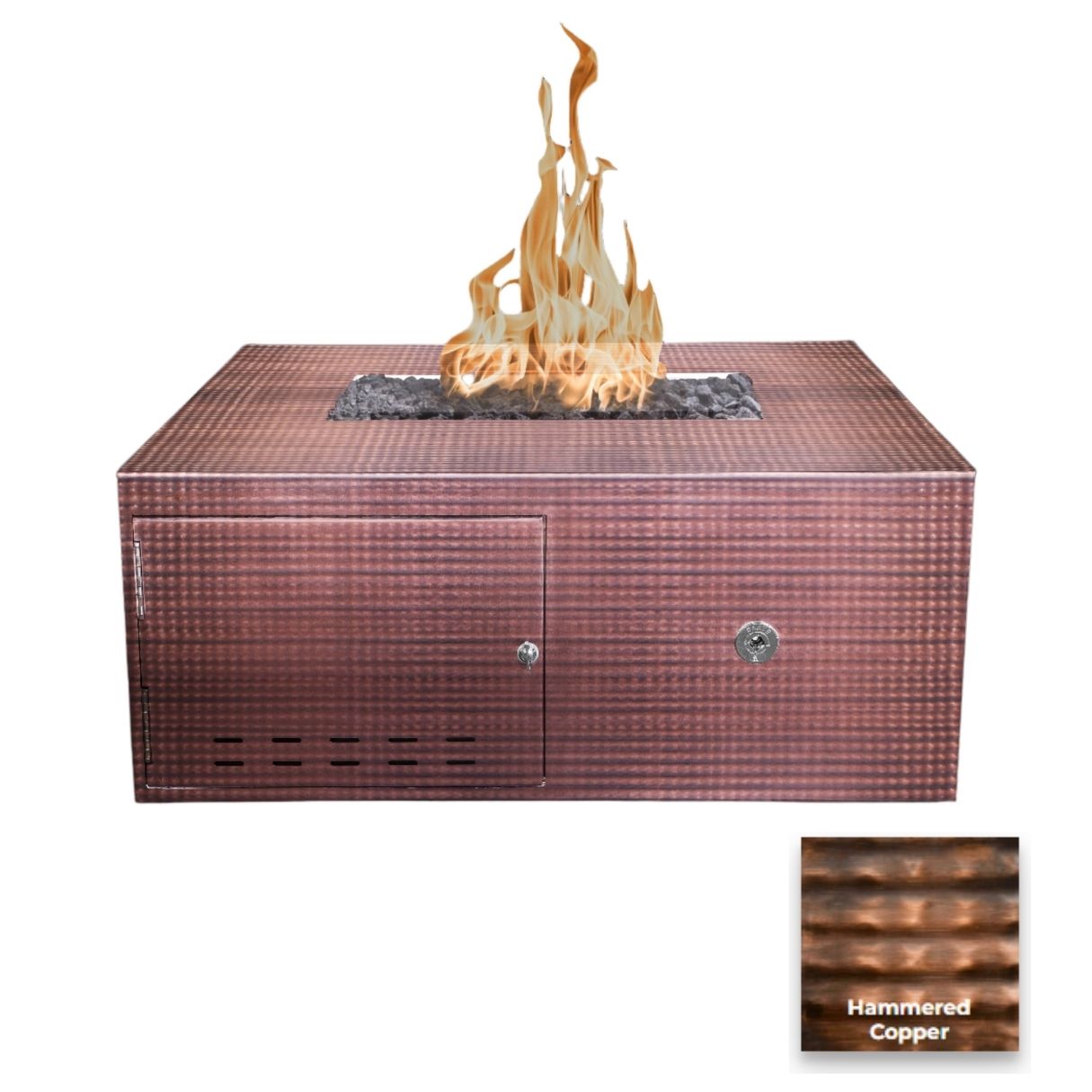 Gallaway Low Profile Fire Pit by The Outdoor Plus - Free Cover Included