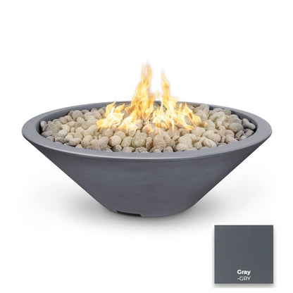 Cazo Concrete Fire Pit Narrow Ledge by The Outdoor Plus - Free Cover Included