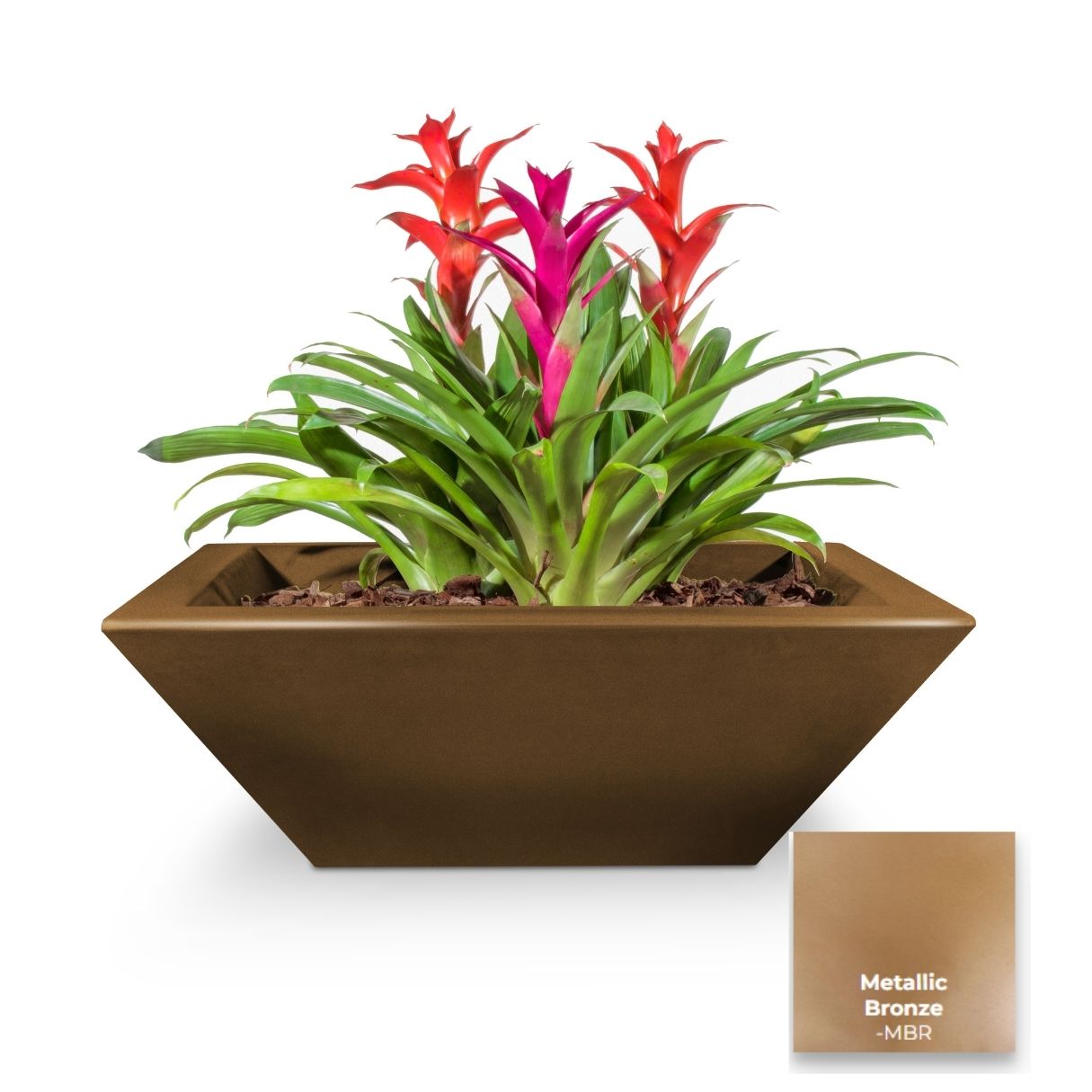 Maya Concrete Planter Bowl by The Outdoor Plus