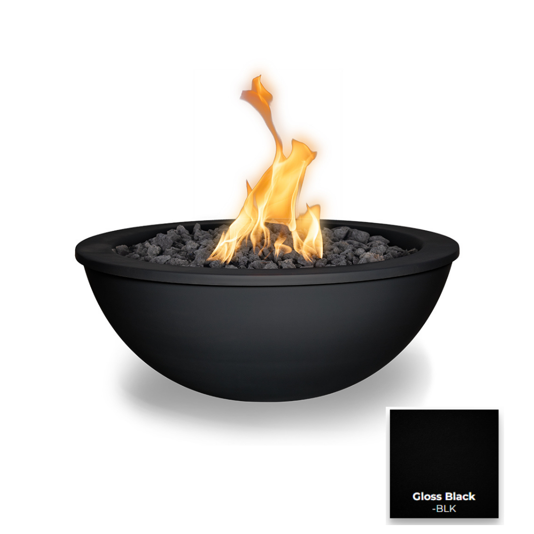 Sedona Powdercoated Steel Fire Bowl by The Outdoor Plus - Free Cover Included