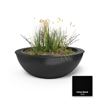 Sedona Powdercoated Steel Planter Bowl by The Outdoor Plus