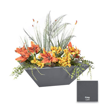 Maya Powdercoated Steel Planter Bowl by The Outdoor Plus