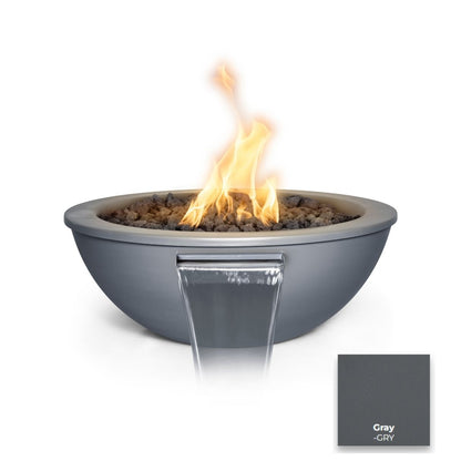 Sedona Powdercoated Steel Fire & Water Bowl by The Outdoor Plus - Free Cover Included