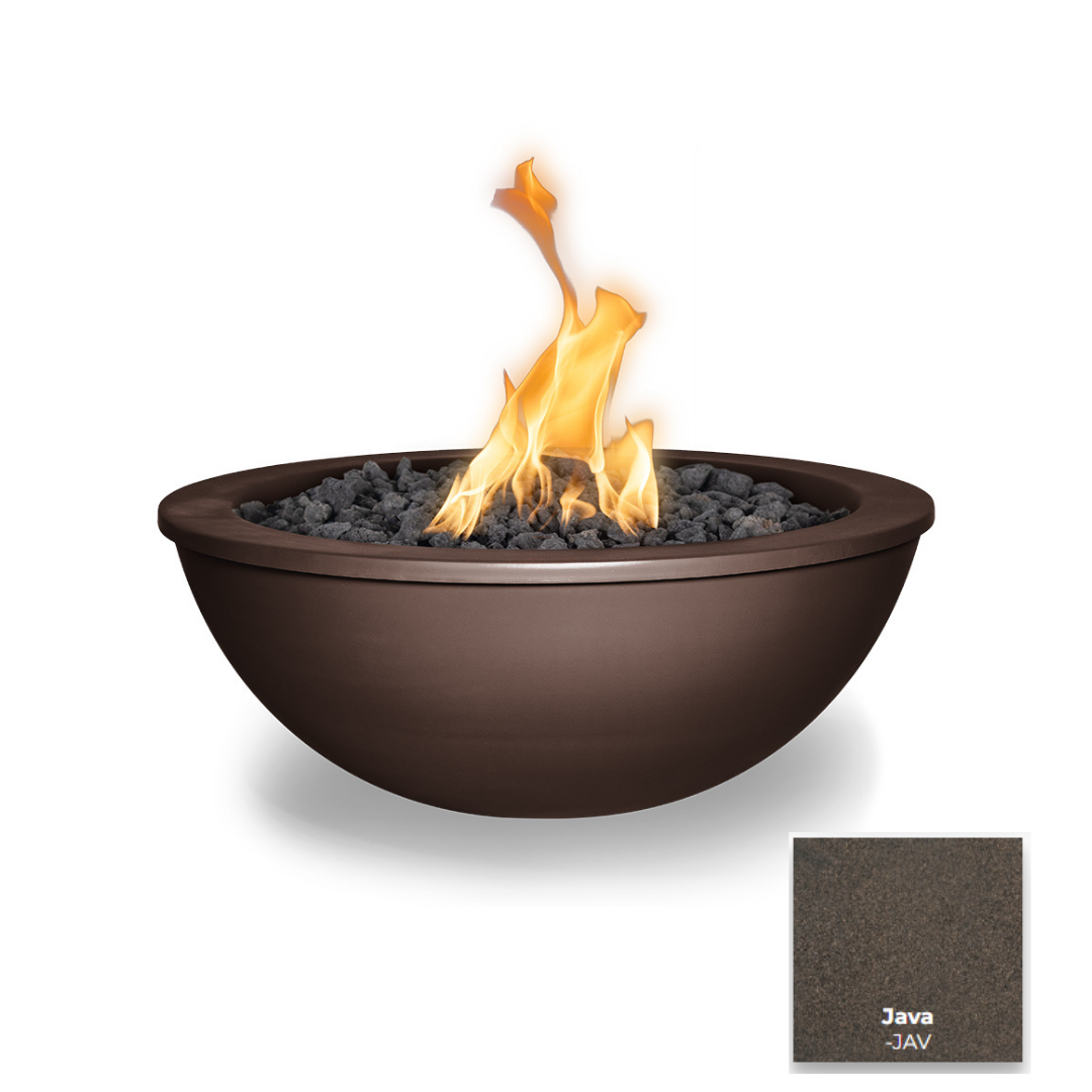 Sedona Powdercoated Steel Fire Bowl by The Outdoor Plus - Free Cover Included