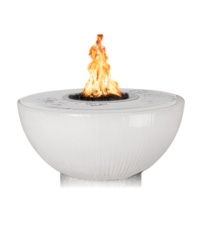 The Outdoor Plus Sedona 360° Concrete Fire & Water Bowl - Free Cover