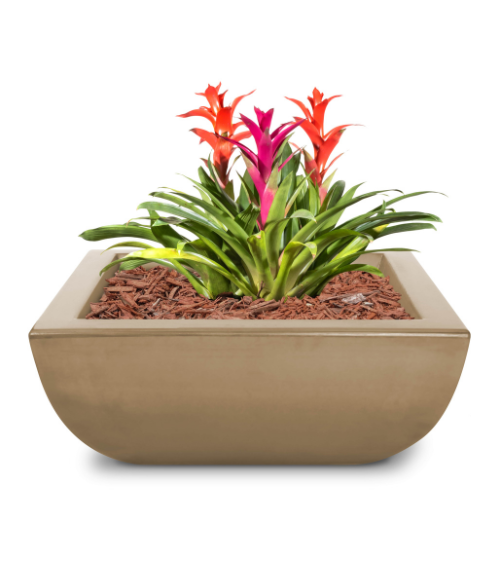 The Outdoor Plus Avalon Concrete Planter Bowl