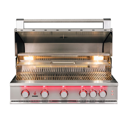 TrueFlame - 5 Burner Gas Grill - 40"