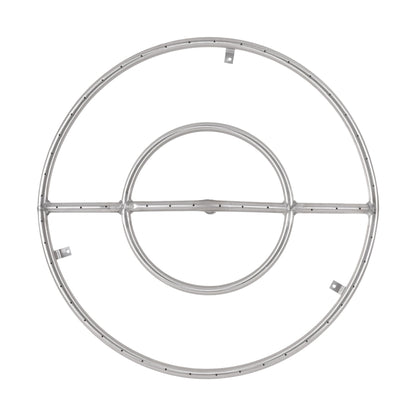 The Outdoor Plus - Round Stainless Steel Burner