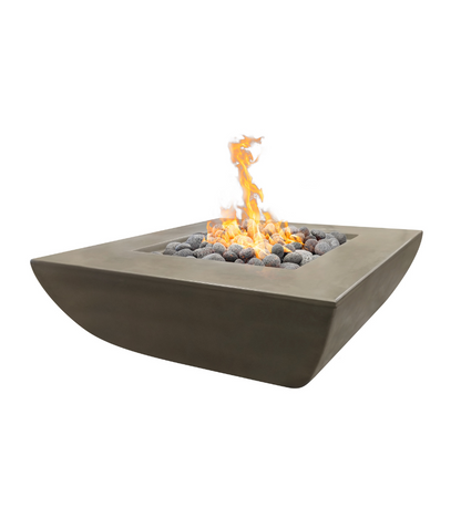 The Outdoor Plus Avalon Wide Ledge Fire Pit - Free Cover