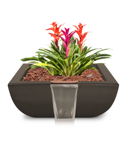 The Outdoor Plus Avalon Concrete Planter & Water Bowl