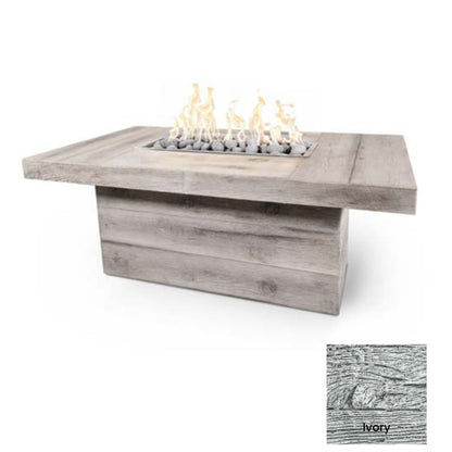 Grove Wood Grain Fire Pit by The Outdoor Plus - Free Cover Included