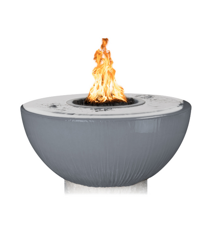 The Outdoor Plus Sedona 360° Concrete Fire & Water Bowl - Free Cover