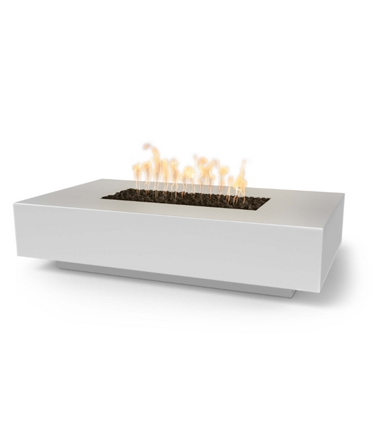 The Outdoor Plus Cabo Linear Concrete Fire Pit - Free Cover