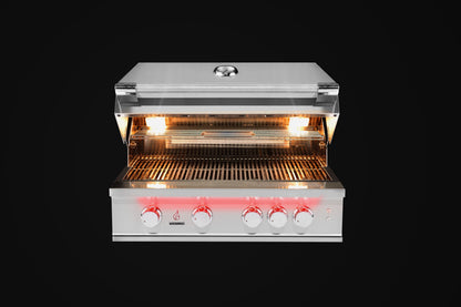 TrueFlame - 5 Burner Gas Grill - 40"