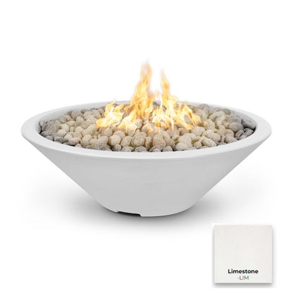 Cazo Concrete Fire Pit Narrow Ledge by The Outdoor Plus - Free Cover Included