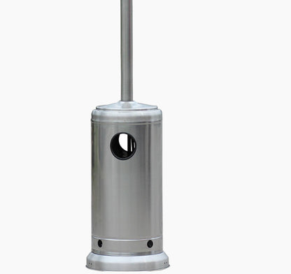 96" Real Flame Propane Patio Heater - Stainless Steel Finish