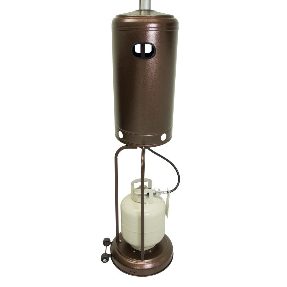 96" Real Flame Natural Gas Patio Heater - Antique Bronze Finish