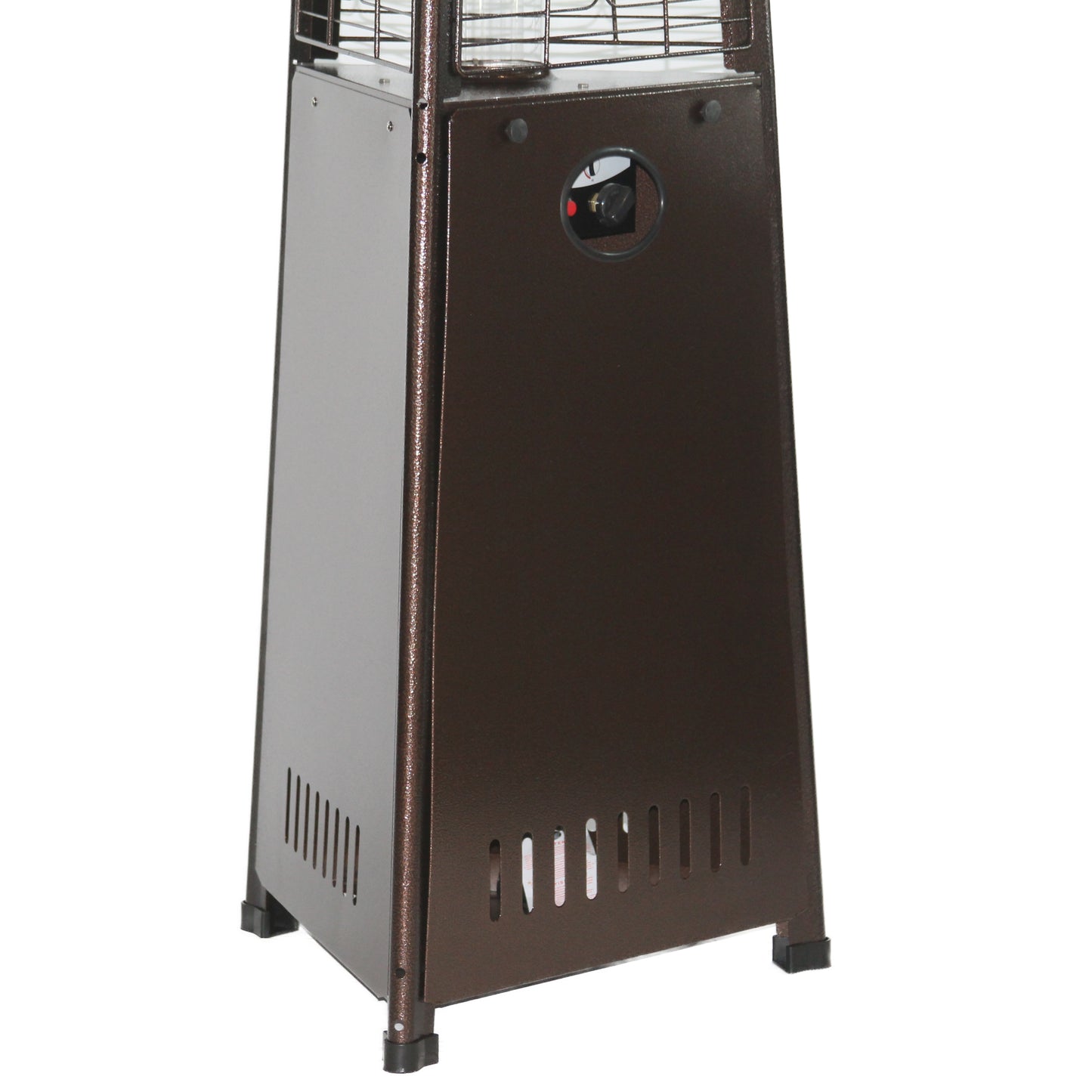 93" Pyramid Flame Propane Patio Heater - Antique Bronze Finish