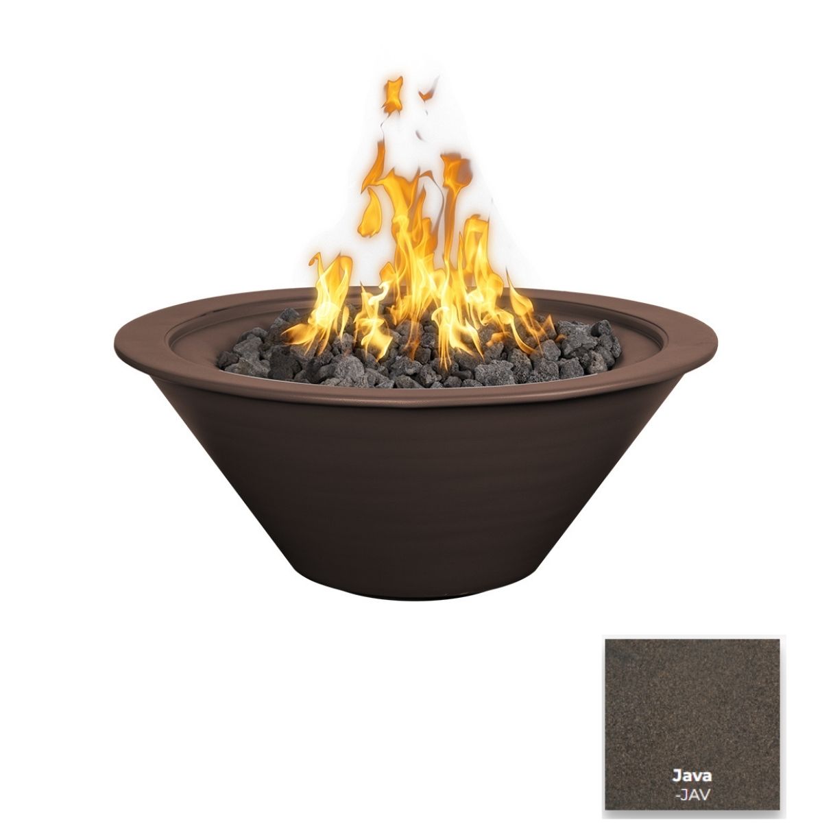 Cazo Powdercoated Steel Fire Bowl by The Outdoor Plus - Free Cover Included