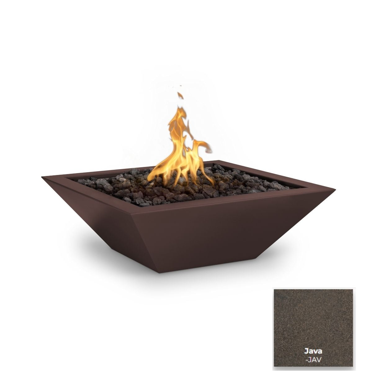 Maya Powdercoated Steel Fire Bowl by The Outdoor Plus - Free Cover Included