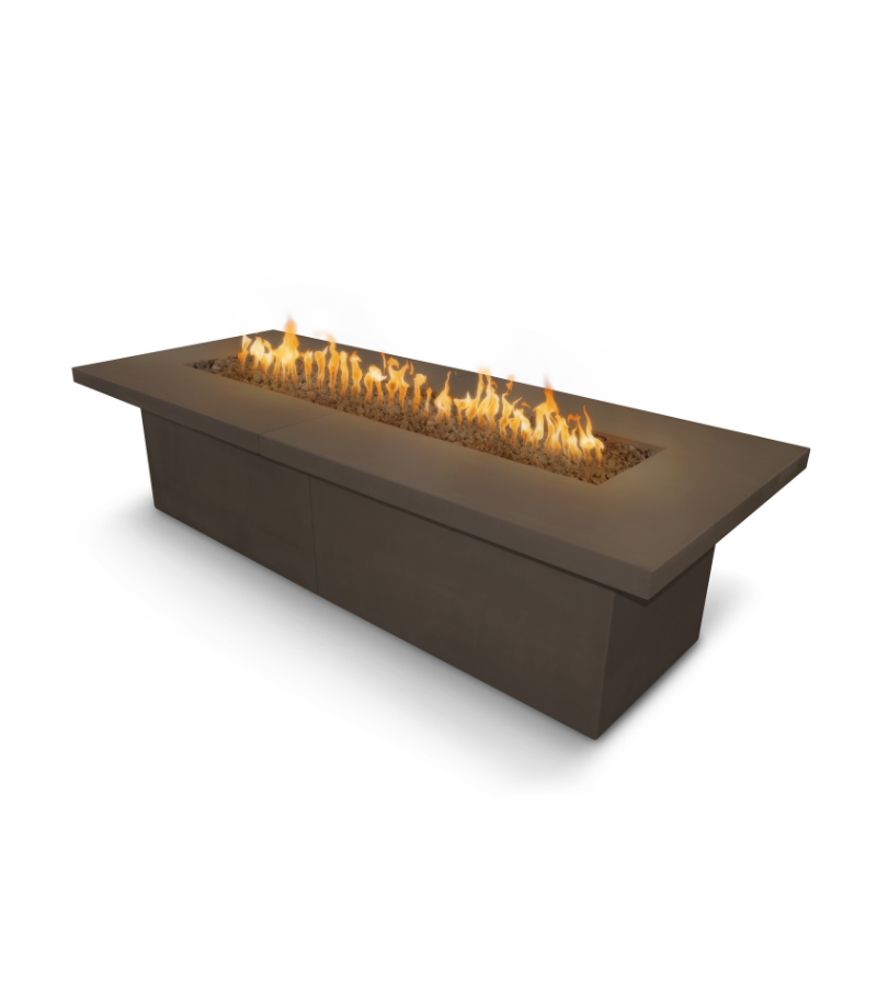 The Outdoor Plus Newport Concrete Fire Table - Free Cover