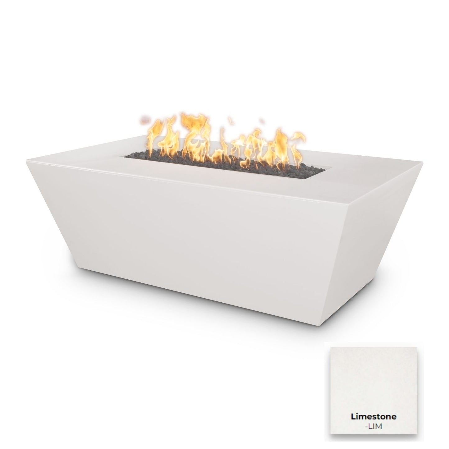 Angelus Concrete Fire Pit by The Outdoor Plus - Free Cover Included