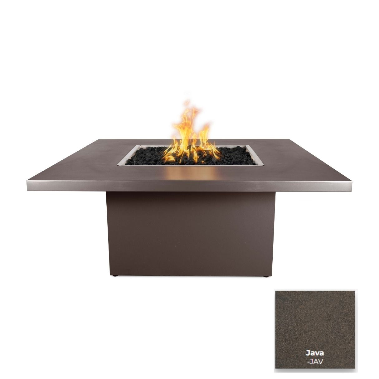 Bella Square Fire Table by The Outdoor Plus - Free Cover Included