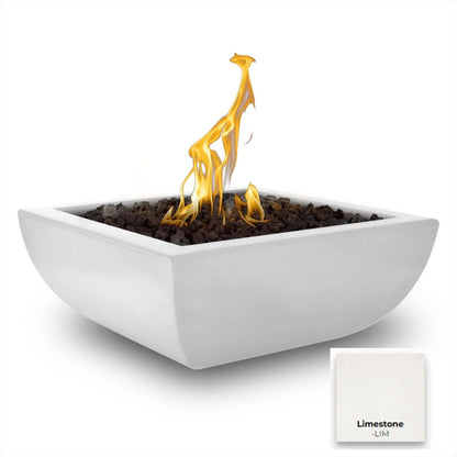 Avalon Concrete Fire Bowl by The Outdoor Plus - Free Cover Included