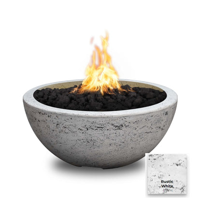 Luna Concrete Fire Bowl by The Outdoor Plus - Free Cover Included