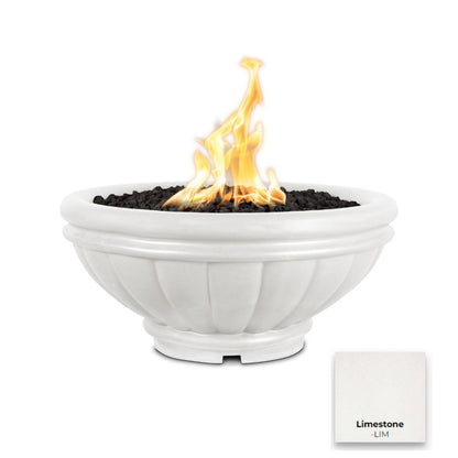 Roma Concrete Fire Bowl by The Outdoor Plus - Free Cover Included