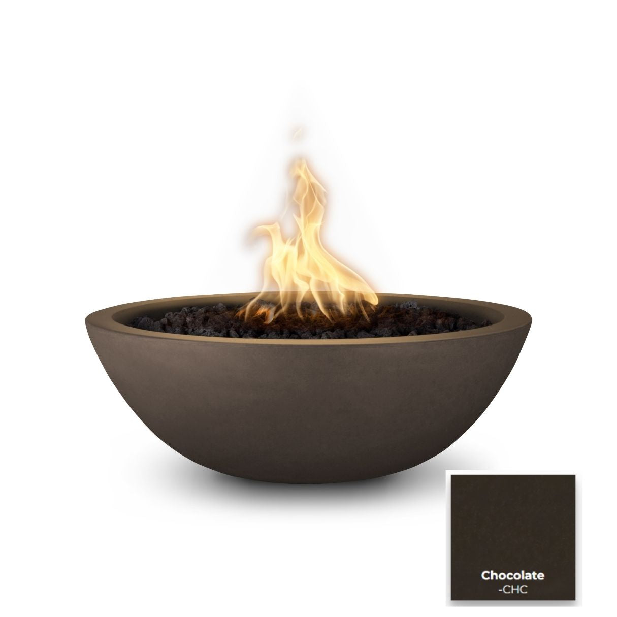 Sedona Concrete Fire Bowl by The Outdoor Plus - Free Cover Included