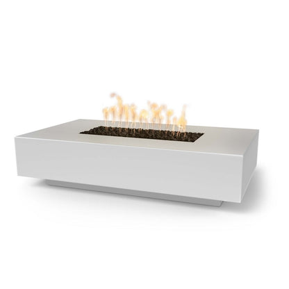 Cabo Linear Concrete Fire Pit by The Outdoor Plus - Free Cover Included