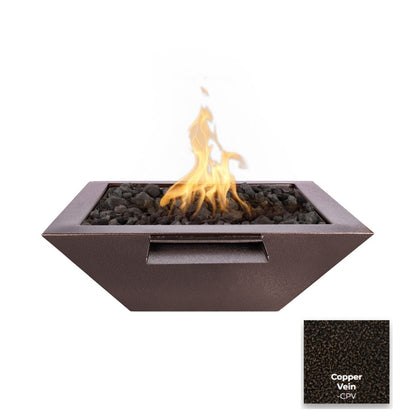 Maya Powdercoated Steel Fire & Water Bowl by The Outdoor Plus - Free Cover Included