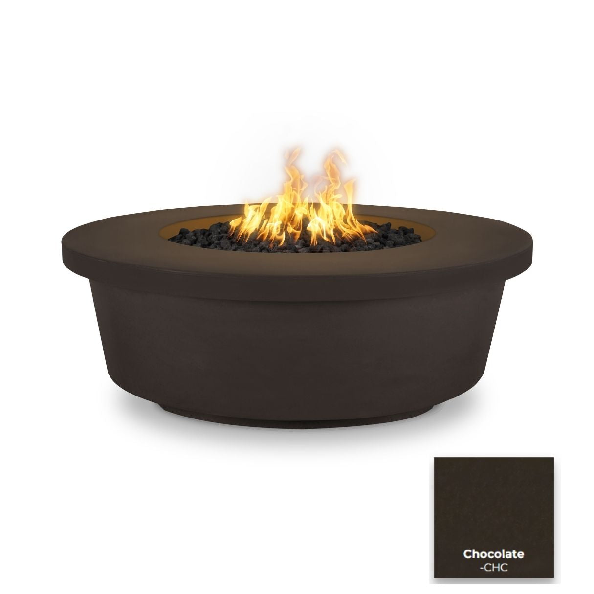 Tempe Concrete Fire Pit by The Outdoor Plus - Free Cover Included