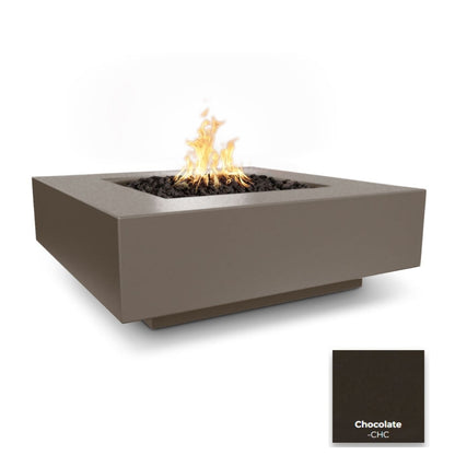 Cabo Square Concrete Fire Pit by The Outdoor Plus - Free Cover Included