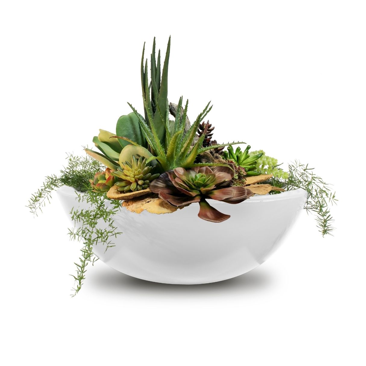 Sedona Concrete Planter Bowl by The Outdoor Plus