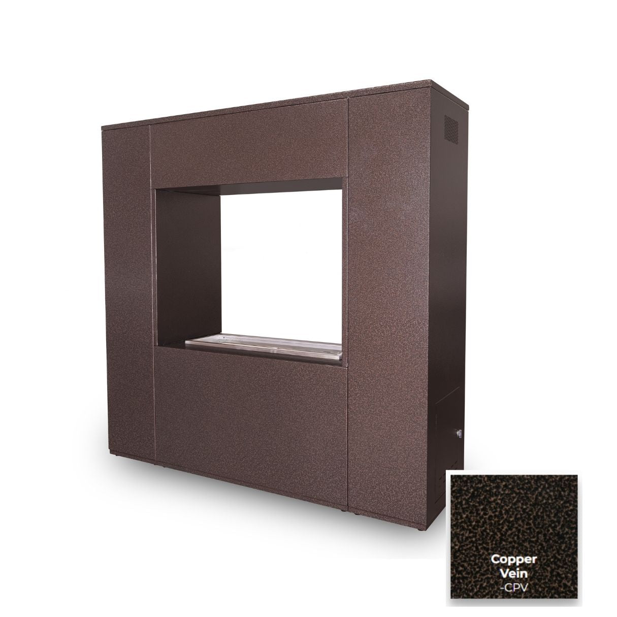 Williams Outdoor Fireplace - Powder Coated Metal by The Outdoor Plus