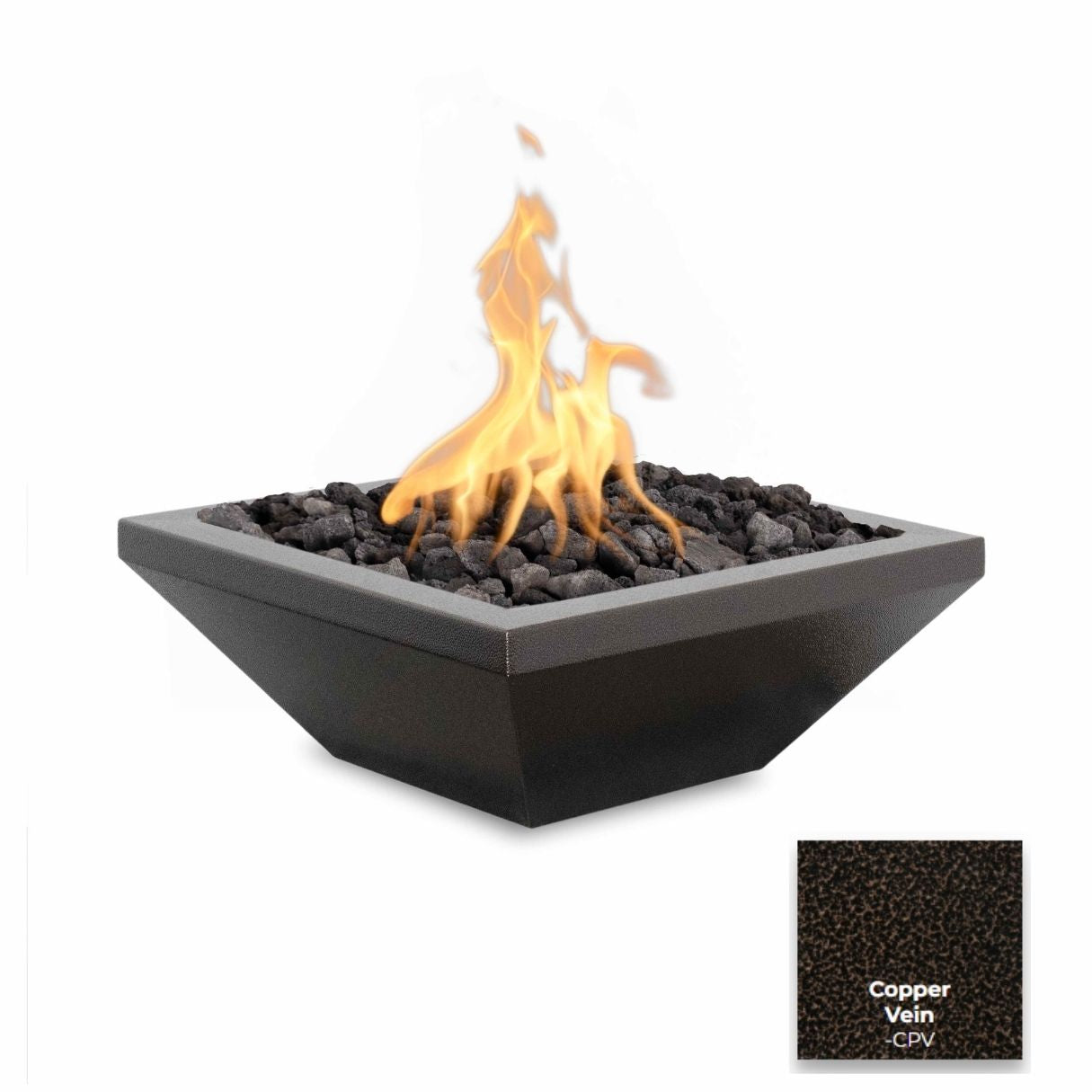 Maya Powdercoated Steel Fire Bowl by The Outdoor Plus - Free Cover Included