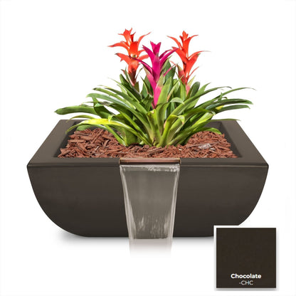 Avalon Concrete Planter & Water Bowl by The Outdoor Plus