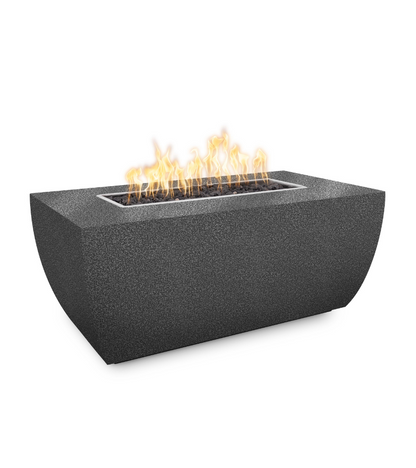 The Outdoor Plus Avalon Linear Metal Fire Pit - 24" Tall + Free Cover